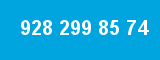 928 299 85 74 928 299 85 74